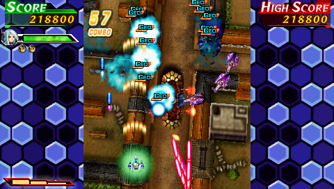 Neogeo Heroes: Ultimate Shooting screenshot 3 for PSP